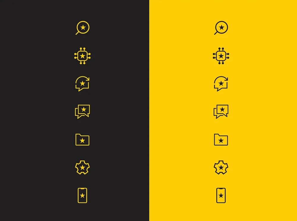 Army Marketing Cloud capability icon system